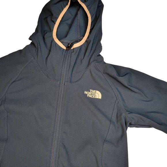 The North Face Womens WindWall Jacket Size XS Dark Ocean Blue Stretch Full-Zip H - Picture 2 of 9